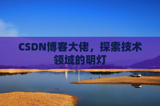 CSDN博客大佬，探索技术领域的明灯